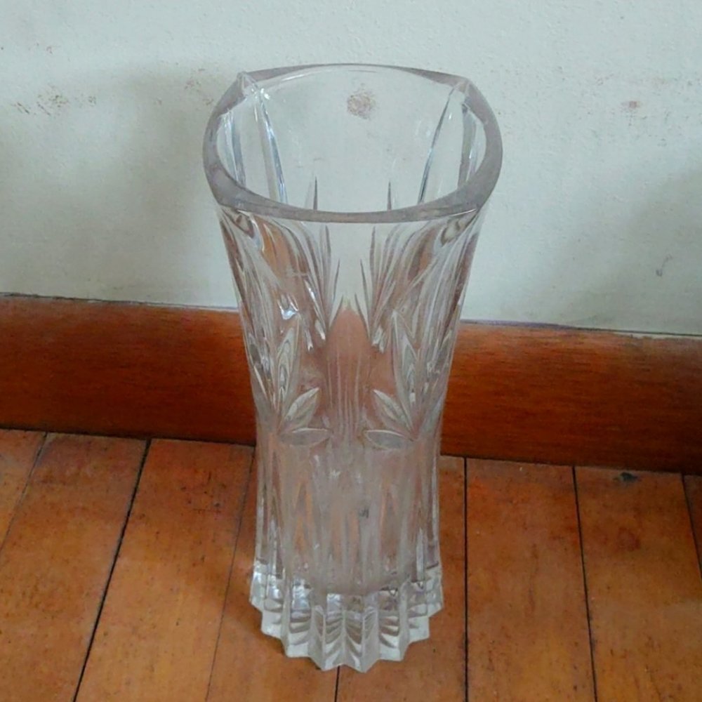 Princess House Lead crystal vase